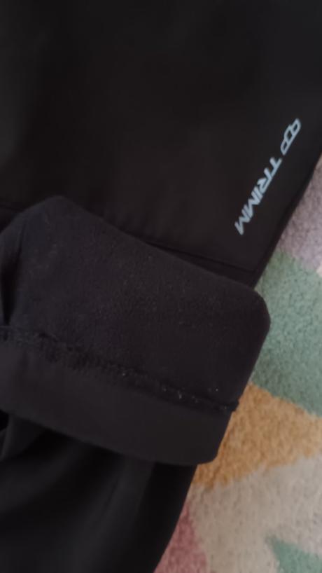 Kvalitní softshellové zimní kalhoty trimm, 152