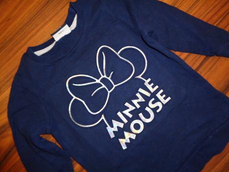 Luxusní modrá mikina s duhovou minnie, george,92