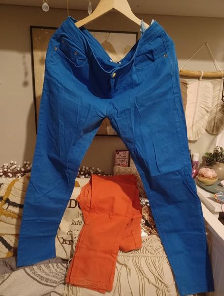 Královsky modré kalhoty reserved l/xl, reserved,xl