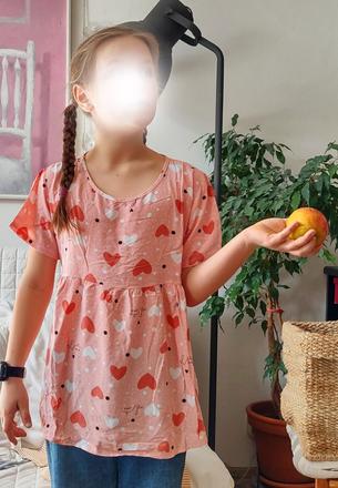 Vzdušná halenka - tunika, 152