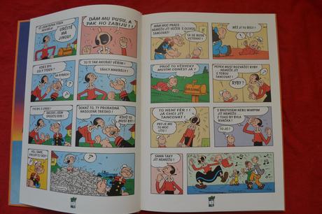 Retro komiks pepek námořník, r.1993,