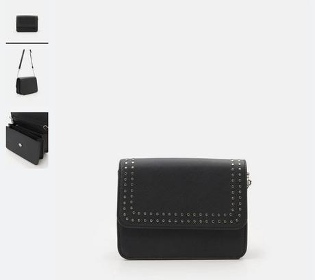 Kabelka se stříbrnými nýty, sinsay