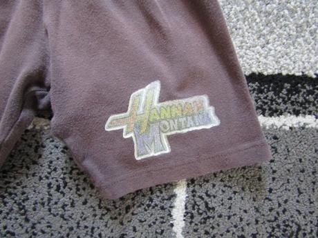 Tričko + kraťasy hannah montana vel.98/104, 98