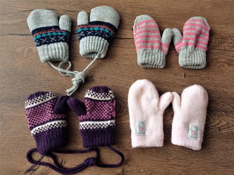 Rukavice s palcem, cca. vel. 74, 8 cm, 74