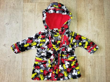 Župan mickey plyš.vel.3-6 měs., disney,62