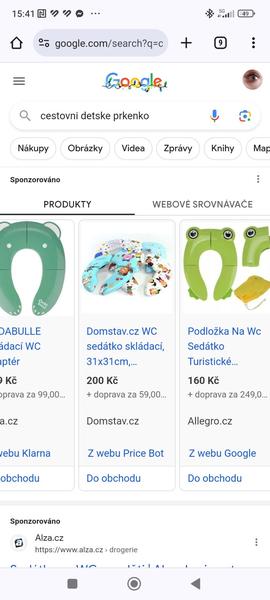 Máte zkušenosti s dětským skládacím WC prkénkem?