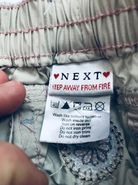 Letní kalhoty next - v.9/12 m., next,80