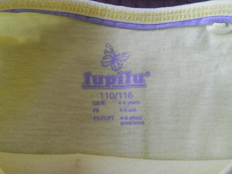 Triko dlouhý rukáv motýl, lupilu,116