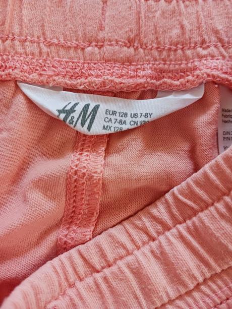 Kraťasy h&m č.128, h&m,128