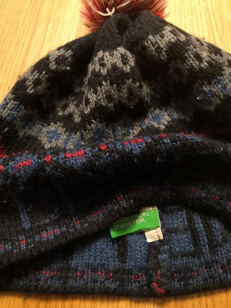 Čepice & čepička benetton vel. 110/116, benetton,110