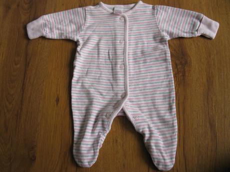 Proužkovaý overálek, next,50