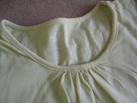 Bezva triko z organické bavlny z hm, vel. 4-5 let, h&m,110
