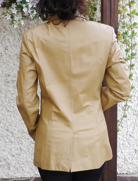 Kozene sako velbloudi barvy, h&m,36