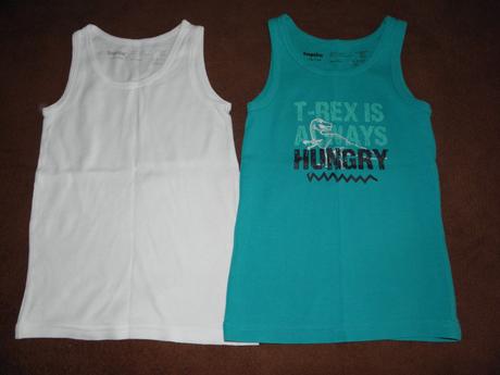 2x nátělník zn. lupilu vel.110/116, lupilu,110