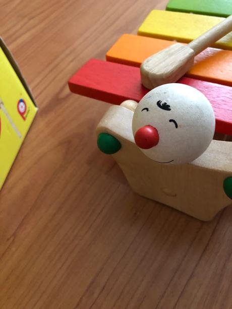 Dřevěny xylofon od 1 roku, 