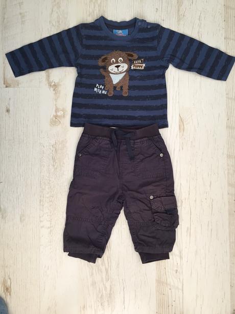 Komplet kalhoty a tričko topolino, topolino,68