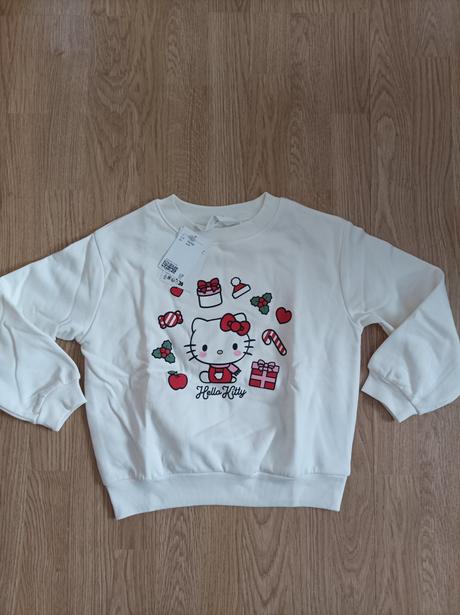 Mikina hello kitty h&m vel.122/128, h&m,122 / 128