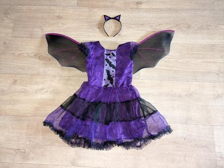 Karnevalový kostým netopýr vel. 7 - 8 let,