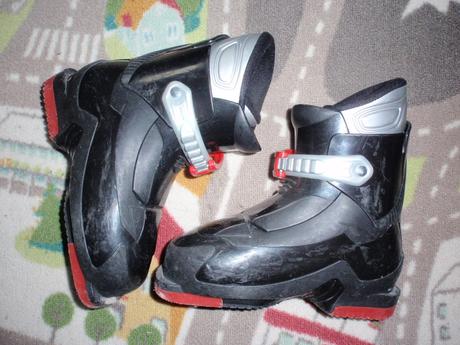 Lyžařské boty-přeskáče dětské snoxx černé vel. 33., 33