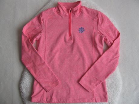 Neonově růžová thermo mikina, crivit,140