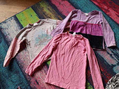 Trička věnuji zdarma 3x dlouhý rukáv, 86