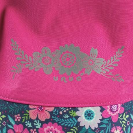 Softshellová bunda unuo kytičkovaná s fleecem, unuo,110 / 116