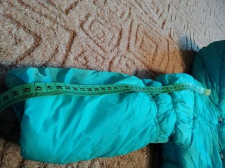 Azurová krásná bunda-zimní-2-4roky-krásný stav, 86