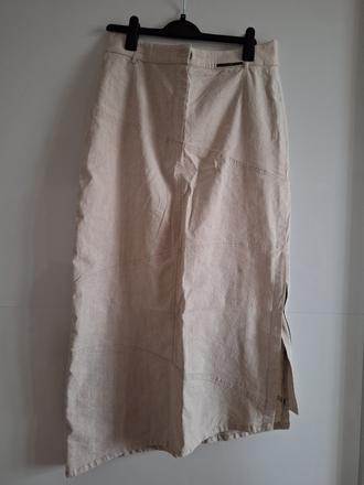 Sukně lněná sukně vel. 48, 48