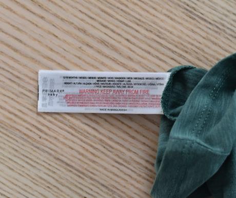 Tričko vel. 12 - 18 m, primark,86