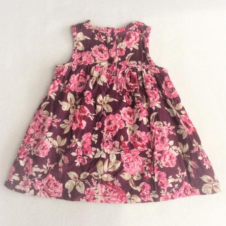 Manšestrové šatičky s růžičkami zn. george, george,74