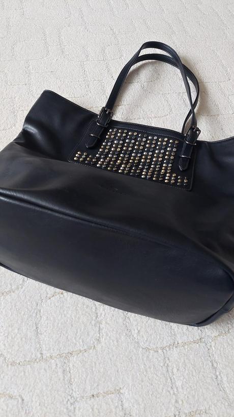 Černá větší kabelka tom tailor - sleva, tom tailor