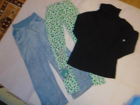 Leginy 128 délka 71 cm pro hubené, 128