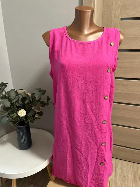 Nové letní šaty vel.uni (l/xl) móda italy, l