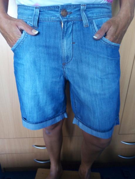 Šortky zn."denim tech" vel."38", denim,38