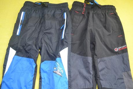 2x nové zimní a podzimní kalhoty,v.98, kugo,98