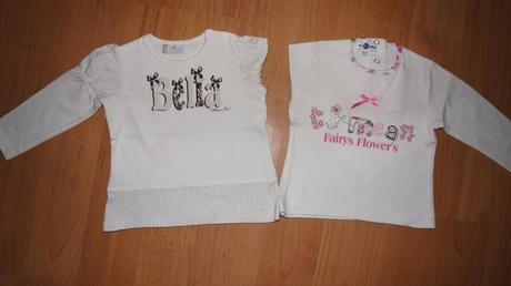 4x trička s dlouhým rukávem, lupilu,74