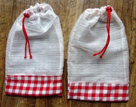 Pytlíky dárkové, na potraviny či skladování 2 ks,
