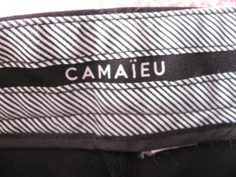 Dámské elastické kotníkové kalhoty, camaieu,34