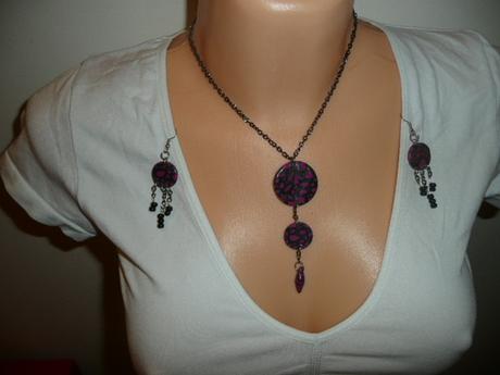 Set řetízek - náhrdelník + náušnice,