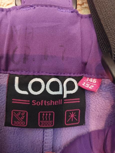 Softshellové kalhoty pro holku,vel 146-152, loap,146