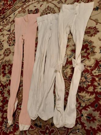 3x punčochy pro holčičku, h&m,98