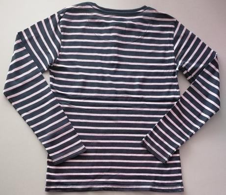 Pruhované tričko zn. crew vel 140 - 146, 140