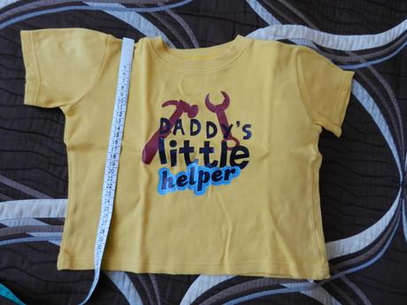 Tričko krátký rukáv pomocník, marks & spencer,98