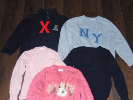 Mikiny + svetry holka a kluk - vel.128, next,128