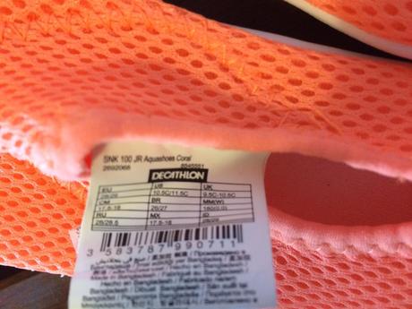 Boty do vody, vel. 28/29, decathlon,28