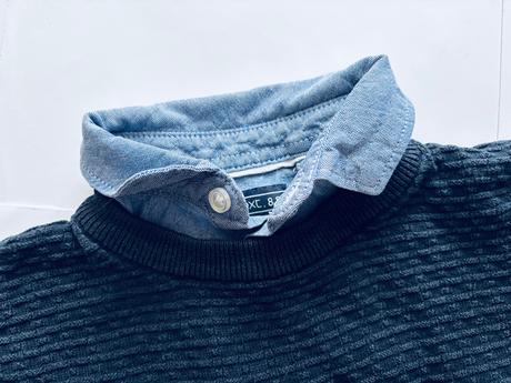 Svetr modrý - v.5 let, next,110