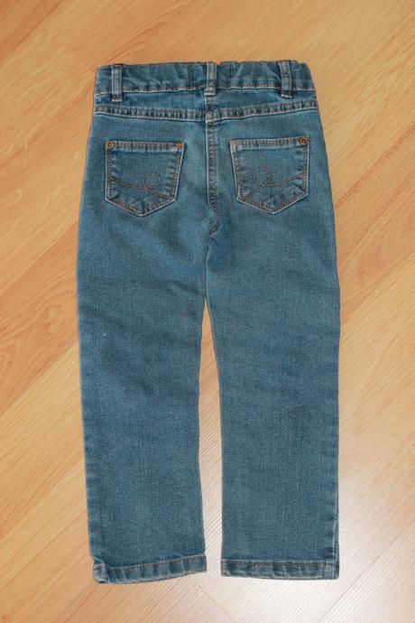 Kalhoty džíny zn.denim - modré, tegulace, v. 104, denim,104