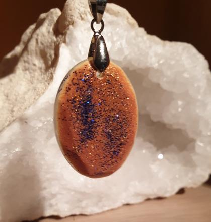 Přívěsek ovál střední, 