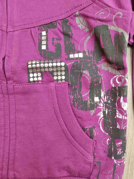 Slabá bavlněná mikina wolf vel. 98/104, wolf,98