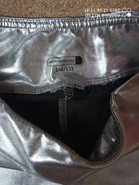 Legíny stříbrné zn."ergeenimixx" vel."146-152", 146